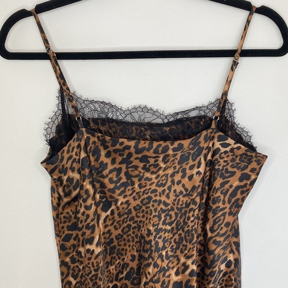 NWOT Cami NYC Romy Lace Trimmed Leopard Bodysuit - Picture 9 of 11